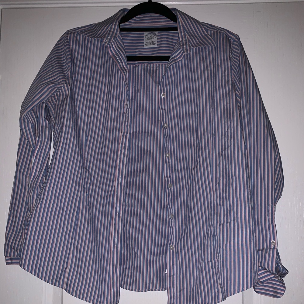 WOMENS BROOKS BROTHERS BUTTON DOWN LONGLSLEEVE